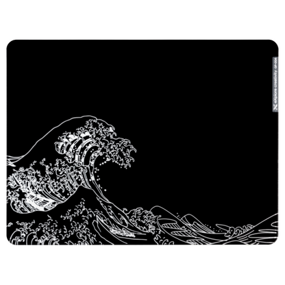XVX SpacePad Glass Gaming Mouse Pad with Etched Surface Full Anti-Slip Rubber Base